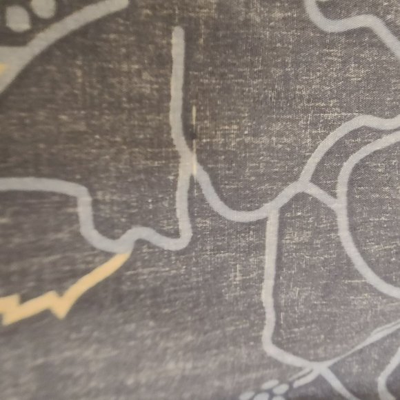 Vintage Aloha Days Hawaiian Shirt Casual Button Down Cotton Hibiscus Blue M - Picture 13 of 15